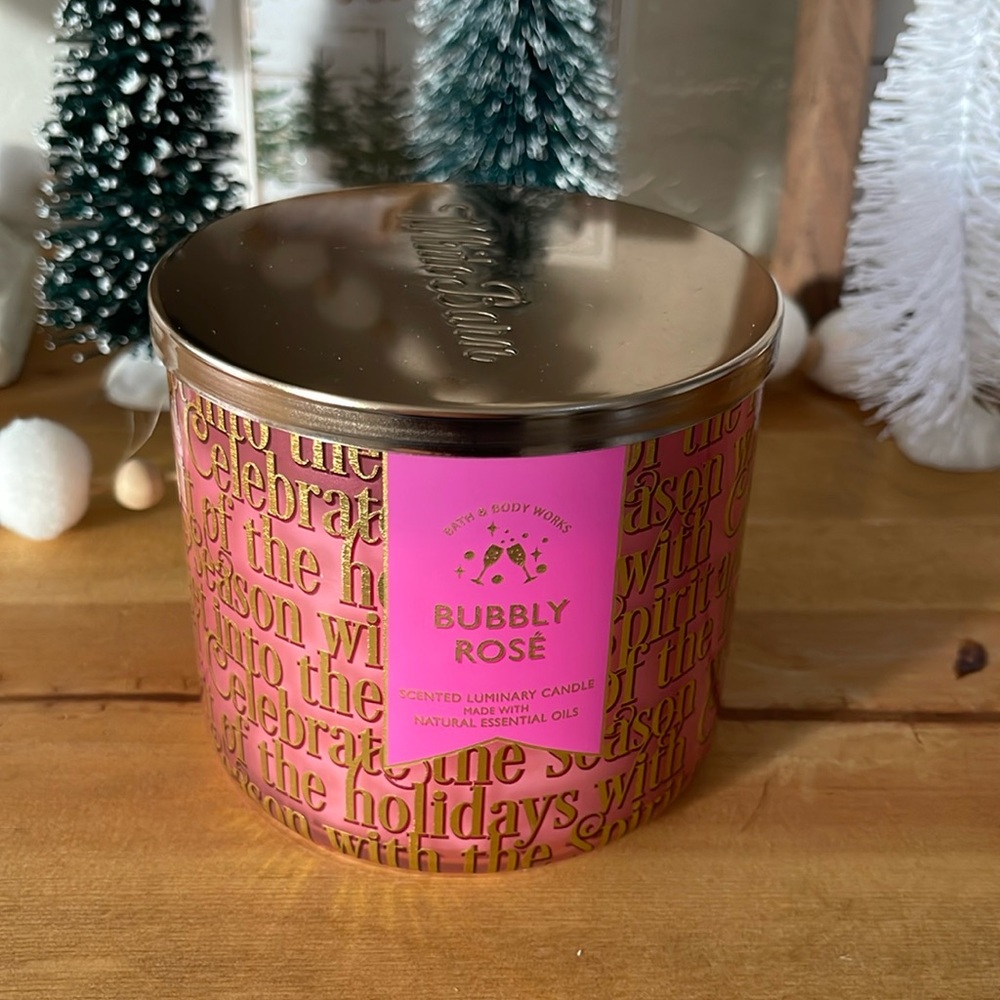 Bath and body body works 3 Wick Candle